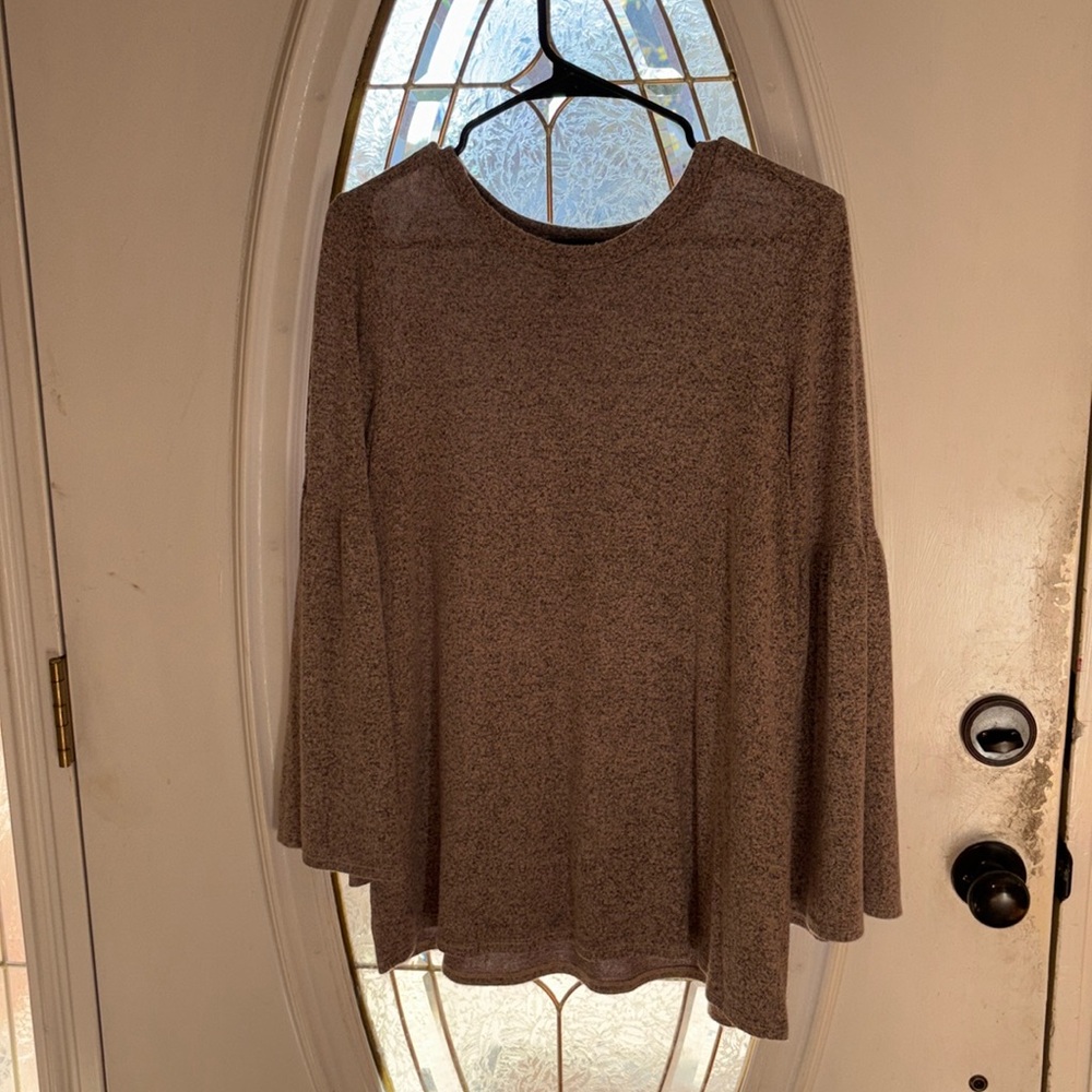 ING tunic in jersey material in black / pale pink.